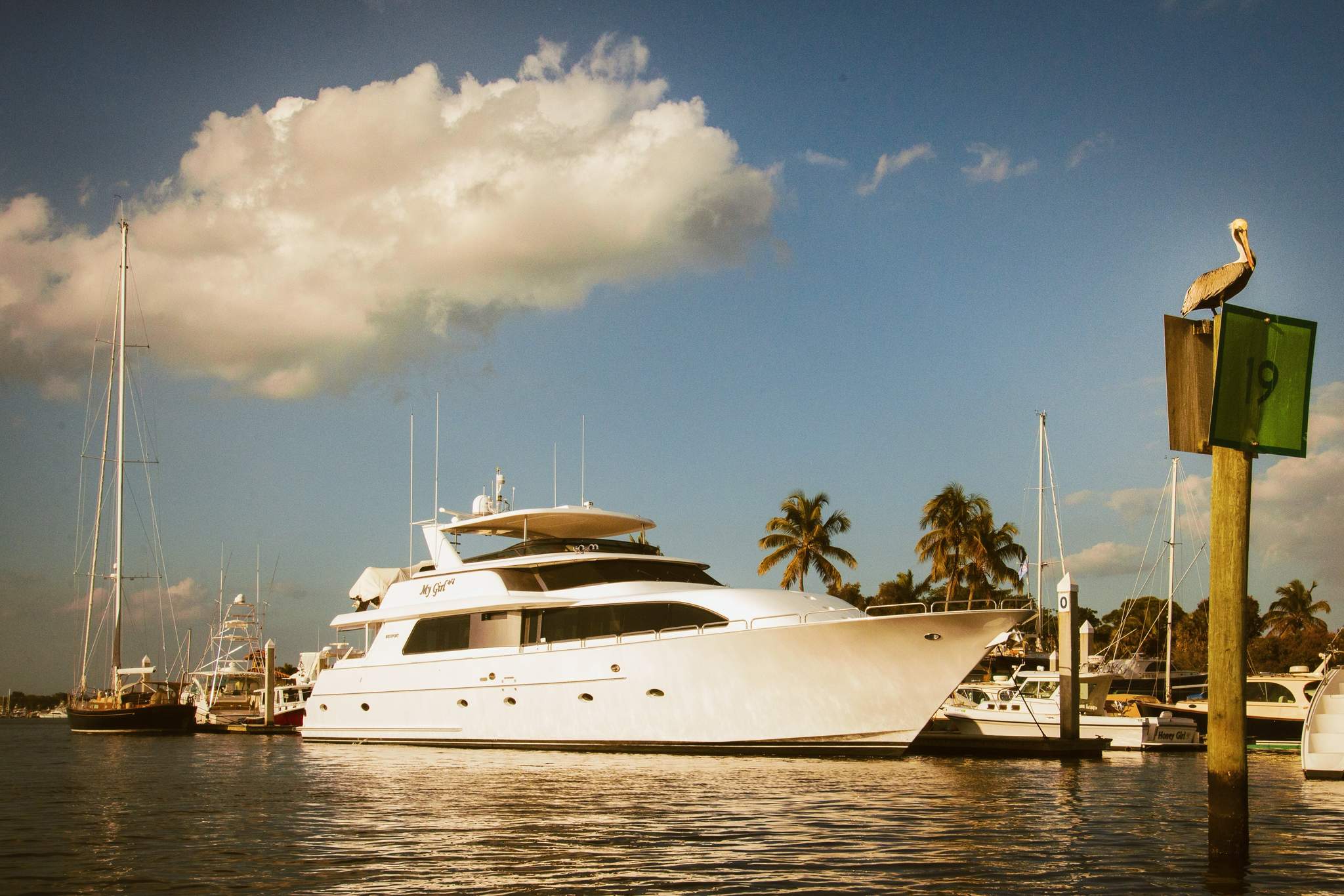 Yacht detailing background